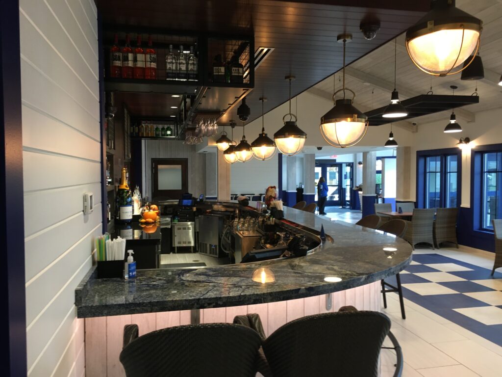 Granite countertops at Yellow Brick Casino